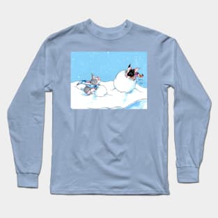 SnowPiggy in Progress Long Sleeve T-Shirt